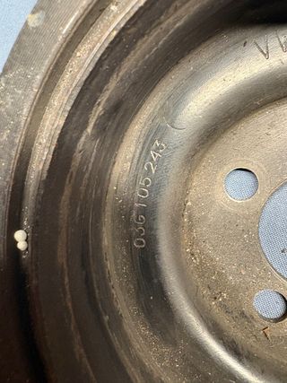 Polea Damper Cigüeñal VAG 036106243