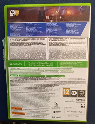 Guitarra Guitar Hero Live XBOX 360