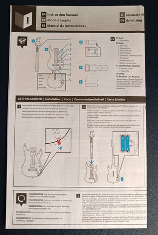 Guitarra Guitar Hero Live XBOX 360