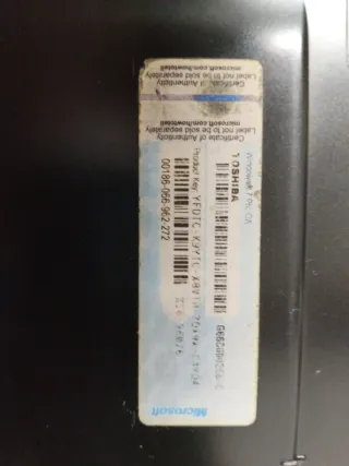 Toshiba Portege R700-133 Computer Portatile