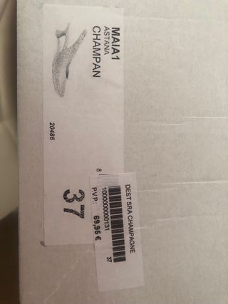 Zapatos Desirée Piel Dorados Destalonados