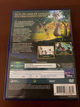 El Libro de la Selva DVD Edición Diamante