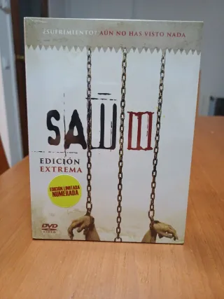 Saw III Edición Extrema DVD. Edicion limitada.