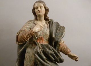 Talla de Virgen Inmaculada s.XVIII. Madera