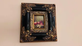 Quadri in Miniatura ad Olio Vintage (unità)