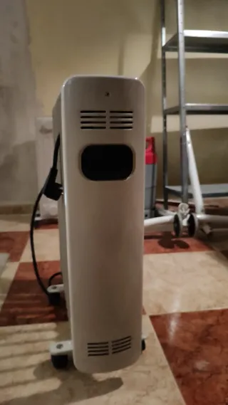 Gran Radiador de aceite FM con ruedas