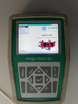 Hella Gutmann mega macs 50 diagnosis