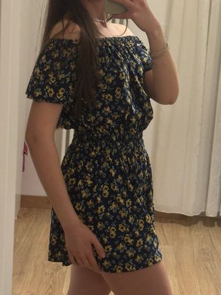 MANGO Romper Floreale Boho-Chic