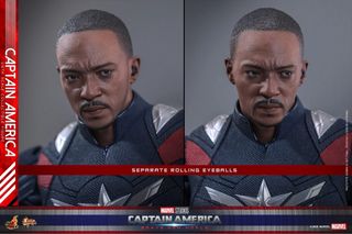 Capitán América Falcon MMS779 HOT TOYS MARVEL