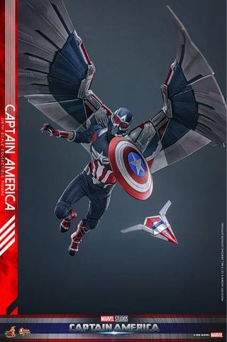 Capitán América Falcon MMS779 HOT TOYS MARVEL