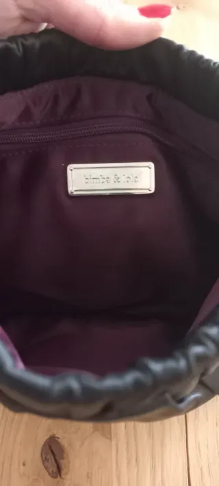 Bolso de fiesta Bimba y Lola negro