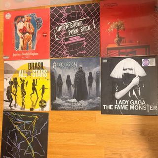 Vinilos precintados: Halsey, Lady Gaga, Punk Rock
