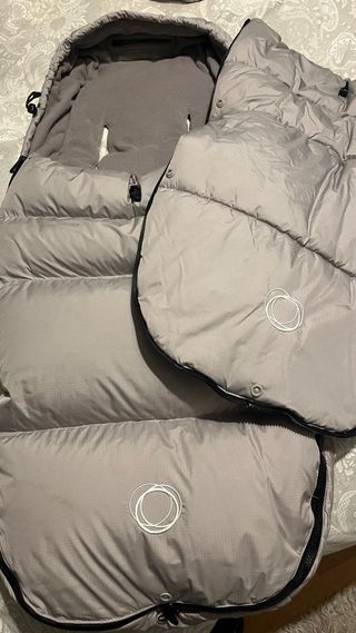 Saco Bugaboo gris , 2 tapas (invierno y primavera)