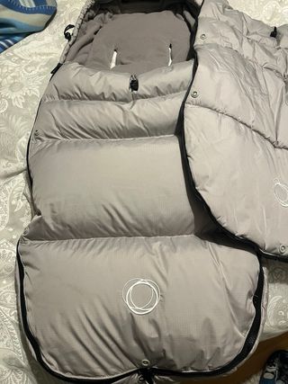 Saco Bugaboo gris , 2 tapas (invierno y primavera)