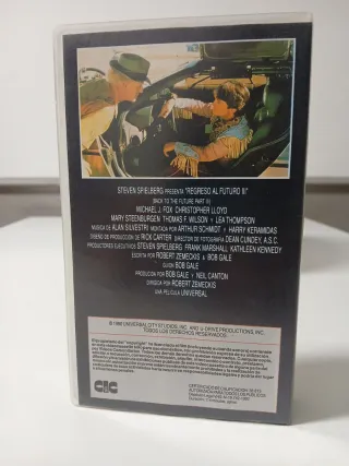 Ritorno al Futuro III VHS