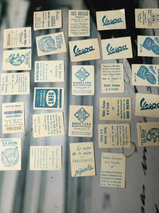 Lote Cromos Vintage Tómbola Diocesana