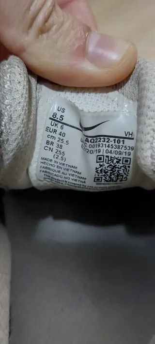 Tenis Nike Blancos Suela Café