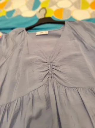 Vestido primavera azul claro