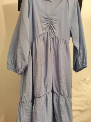 Vestido primavera azul claro