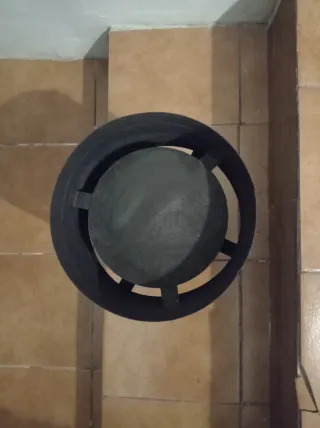 Capuchón chimenea 20cm metal terracota