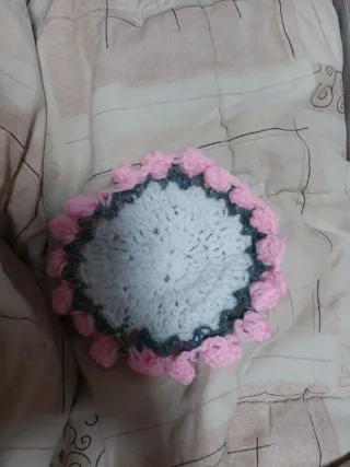 Ramo Flores Crochet Hecho a Mano
