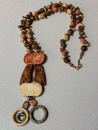 Collana donna perline etniche