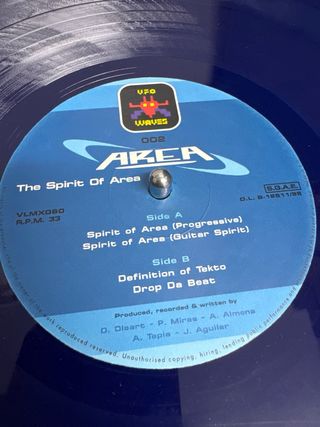 AREA - The Spirit Of Area (( jotta ped.8))