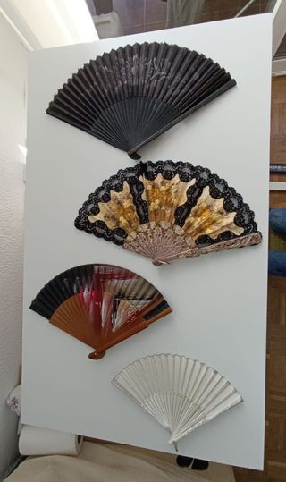 Set di ventagli decorativi