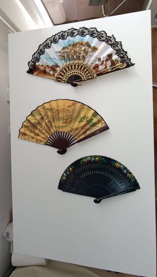 Set di ventagli decorativi