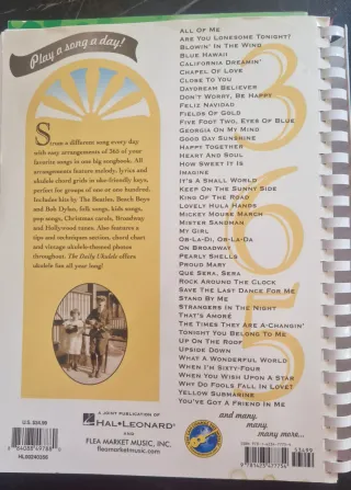 2 Libros Ukelele: Basic Course + Daily Ukulele