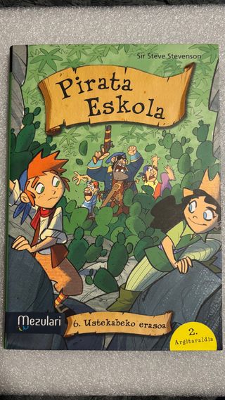 Pirata eskola. Mamuen Uhartea