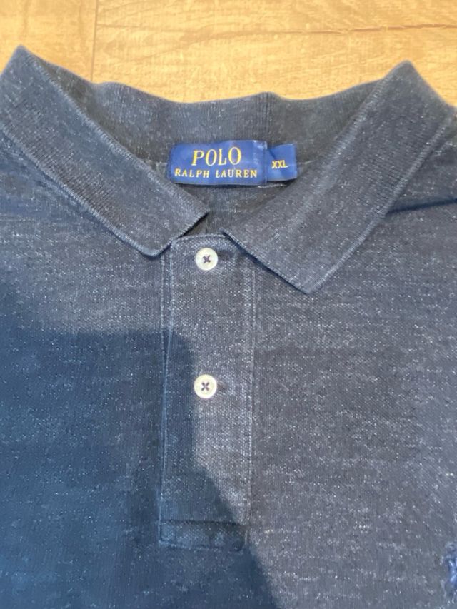 Polo Ralph Lauren Manga Larga Negro XXL