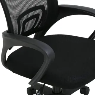 Silla de oficina/ordenador negra