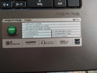 Acer Notebook Pantalla Grande Win y Mint