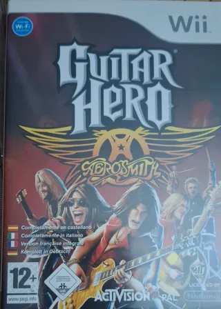Guitarra Wii Guitar Hero + Juego