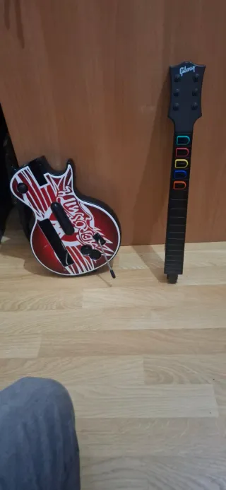 Guitarra Wii Guitar Hero + Juego