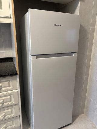 Frigorífico Hisense blanco