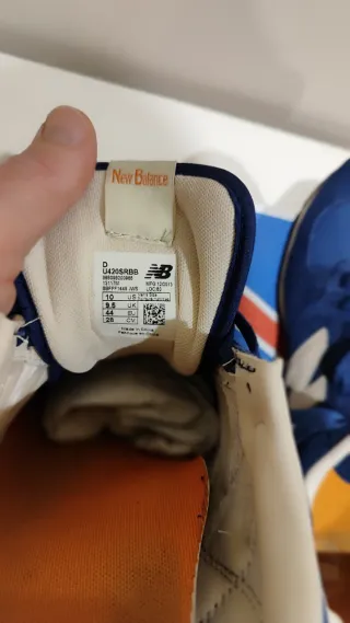 Zapatillas New Balance 420 Azul/Beige sin estrenar