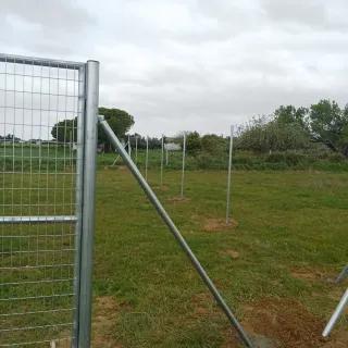 Cerramiento metálico para finca