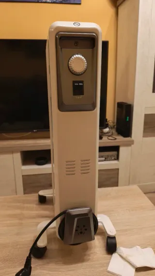 Radiador eléctrico blanco