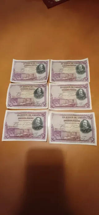 Lote Colección Billetes Antiguos España (República