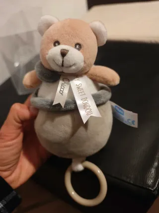 Peluche Chicco Orsetto con anello carillon