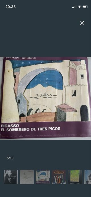 Cartel Los Modernos Vintage Película