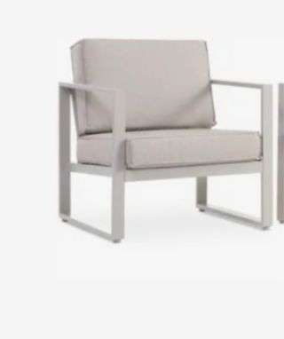 Conjunto 2 Sillones Terraza Vonge Beige