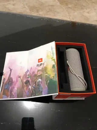 Altavoz JBL Flip 3 Beige/Gris