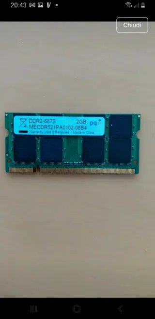 PQI DDR2-667S 2GB RAM