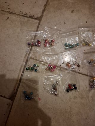 Pack 24 pendientes de bola