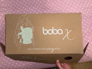 Mochila Portabebés Boba X Negra Sin Usar