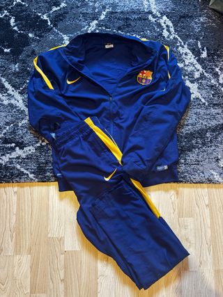 Chándal Nike FC Barcelona Azul y Amarillo