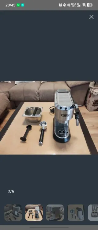 Cafetera DeLonghi Dedica